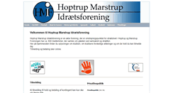Desktop Screenshot of hmif.dk